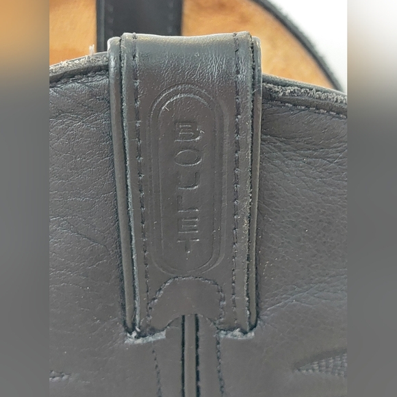 Boulet 9502 Black Cowboy Boots Size 10 1/2 Men's - Picture 9 of 13